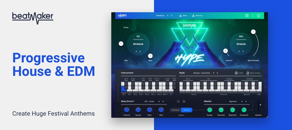 Ujam Beatmaker  HYPE  - House & EDM